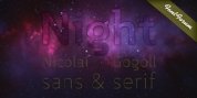Night font download