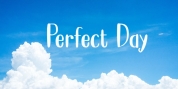 Perfect Day font download