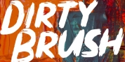 Dirty Brush font download