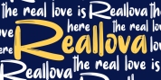 Reallova font download