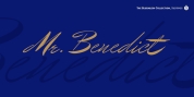 Mr Benedict Pro font download