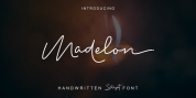 Madelon Script font download