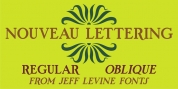 Nouveau Lettering JNL font download