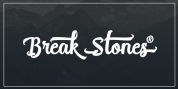 Break Stones font download