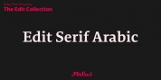 Edit Serif Arabic font download
