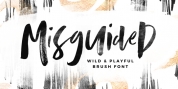 Misguided font download