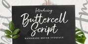 Buttercell Script font download