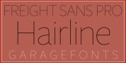 Freight Sans HPro Hairlines font download