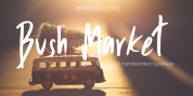 Bush Market font download