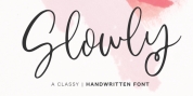 Slowly font download
