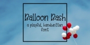 Balloon Bash font download