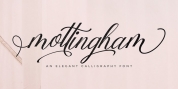 Mottingham Elegant Calligraphy font download