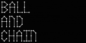 Ball And Chain font download