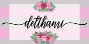 Delthami Script font download