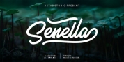 Senella Script font download