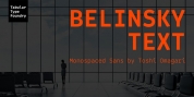 Belinsky Text font download
