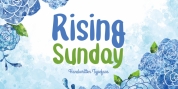 Rising Sunday font download