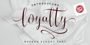 Loyalty Script font download