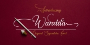 Wandita font download