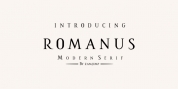 Romanus font download