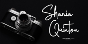 Shania Quinton font download