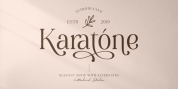 Karatone font download