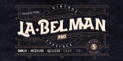 La Belman Pro font download