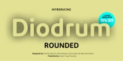 Diodrum Rounded font download