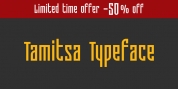 Tamitsa font download