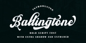 Ballingtone font download