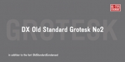 DXOldStandard Grotesk No2 font download