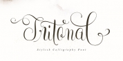 Tritonal font download