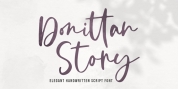 Donittan Story font download