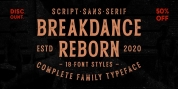 Breakdance Reborn font download