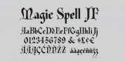 Magic Spell JF font download