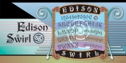 Edison Swirl SG font download