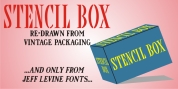 Stencil Box JNL font download