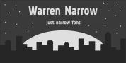 Warren Narrow font download
