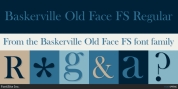 Baskerville Old Face FS font download