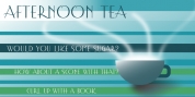 Afternoon Tea font download