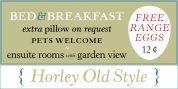 Horley Old Style font download