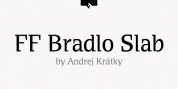 FF Bradlo Slab font download