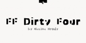 FF Dirty Four font download