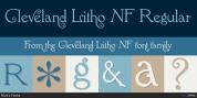 Cleveland Litho NF font download