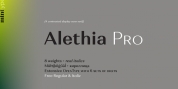 Alethia Pro font download