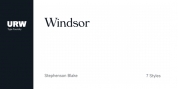 Windsor font download