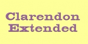 Clarendon Extended font download