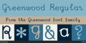 Greenwood font download