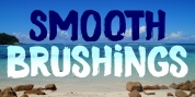 Smooth Brushings font download