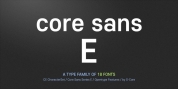 Core Sans E font download